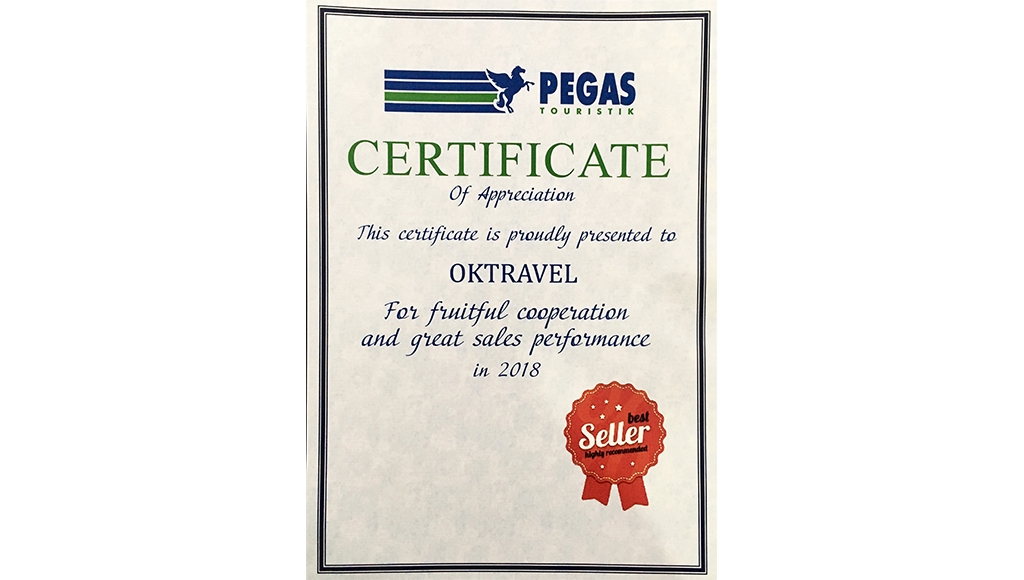 Oktravel საუკეთესო გაყიდვების მფლობელია