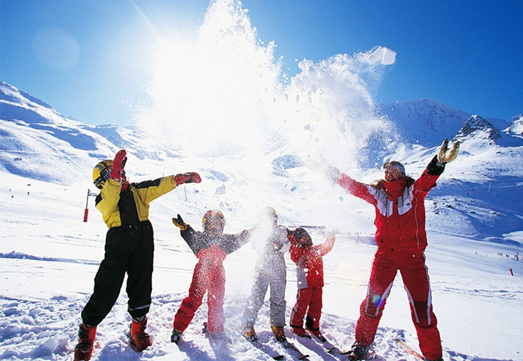 Gudauri-winter sports resort in Georgia